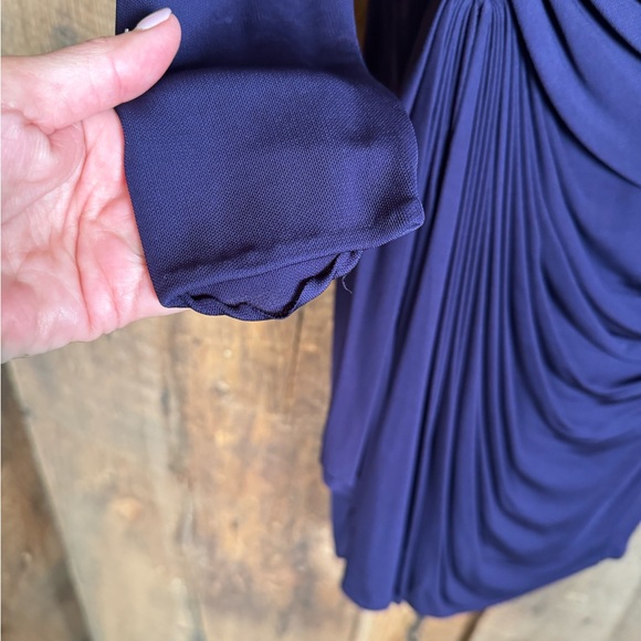 3.1 Phillip Lim Purple Draped Jersey Knit Dress - Size X-Small - Picture 15 of 15